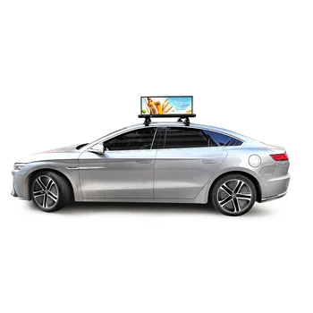 Реклама на екрана на покрива на автомобила P4 Такси, цифров креативна видеостенная панел, led дисплей