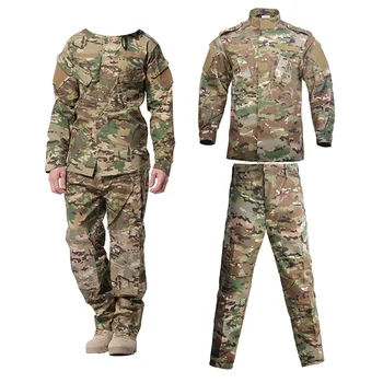 Тактическа Военна форма, Камуфляжная армията мъжки дрехи, Тренировочная бойна яке за войници на специалните Сили, Панталони, мъжки костюм