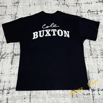 Класическа Тениска с Нашивкой и логото на Cole Buxton, Мъжки и Дамски Свободна Тениска от 100% Памук, 1:1, Градинска Дрехи, Ежедневни Тениски CB