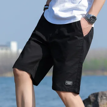 Мъжки летни нови свободни дишащи спортни панталони за фитнес, бягане, бягство, плажни шорти