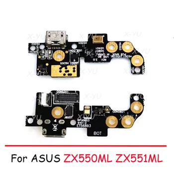 За ASUS Zenfone Zoom ZX550ML ZX551ML USB Порт За Зареждане на Док-станция Гъвкав Кабел, резервни Части За Ремонт на