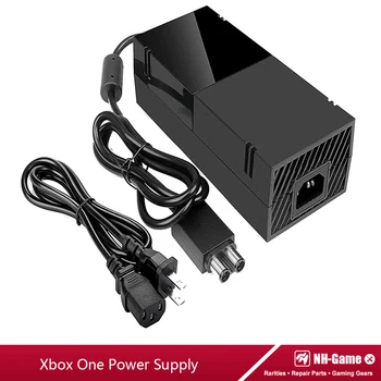 Безплатна доставка захранване за конзолата Xbox One, адаптер за хост Xbox One, входът за зарядно устройство, захранващ адаптер с кабел