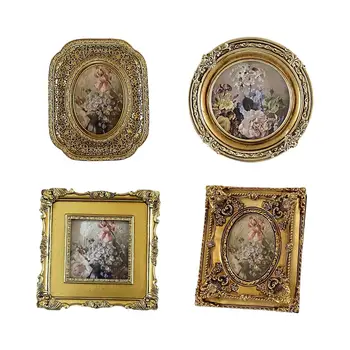 Рамка за снимки в европейски стил барок, централно украса, рамка за снимки с