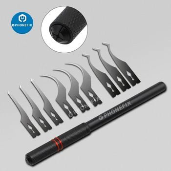 Нож от серията Mach Ръчна изработка за Iphone CPU Професионален Инструмент за Поддръжка на мобилни телефони Нож За Премахване на Чипове и лепило Стъргало