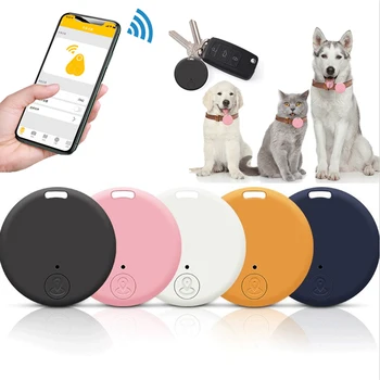 През цялата Мини GPS Bluetooth 5,0 Тракер, Анти-Изгубено Устройство За Домашни Котки, Кучета, Детска Чанта За Ключове, Портфейл, Универсална Търсачка, Локатор