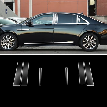 За Lincoln Continental 2017-2019, TPU прозрачен защитен филм, автомобилни външни прозорци, централна часова, автомобилни стикери, аксесоари
