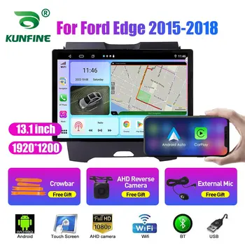 13,1-инчов автомобилното радио, за да Ford Edge 2015 2016 2017-18 кола DVD GPS навигация стерео Carplay 2 Din централна мултимедиен Android Auto