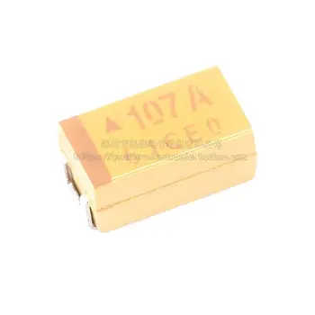 20 бр/оригинален автентичен кръпка-танталовый кондензатор 6032C 10V 100 UF 20% TAJC107M010RNJ