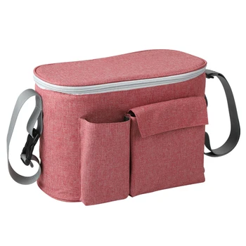 Чанта за памперси, пыленепроницаемый детска раница със сменяем пагон, леко вътрешно отделение, предните двойни джобове