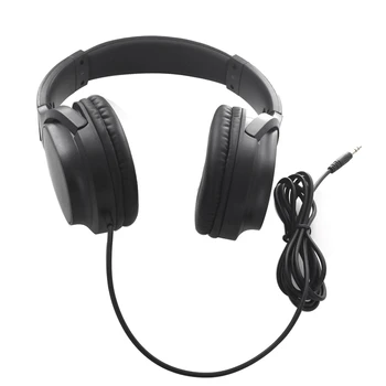 Китара усилвател аудиомикшер носи етикет за услугата слушалки Прибиращи Сгъваем кабел стерео слушалки
