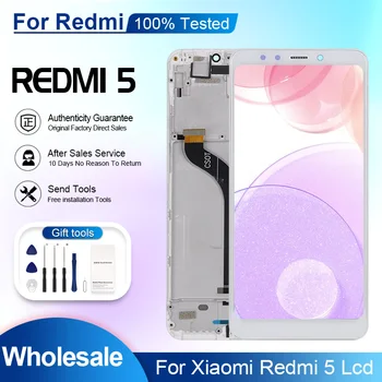 5,7 Инча за Xiaomi Redmi 5 LCD сензорен дисплей и цифров преобразувател Snapdragon 450 Дисплей в събирането на Резервни Части