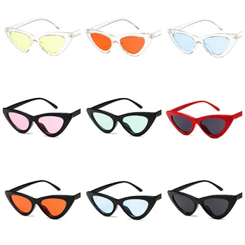 Незаменими плажни очила за басейн, Модерен Сладък секси дамски Слънчеви очила с кошачьим око, ретро Улични очила, всекидневни очила с Uv400