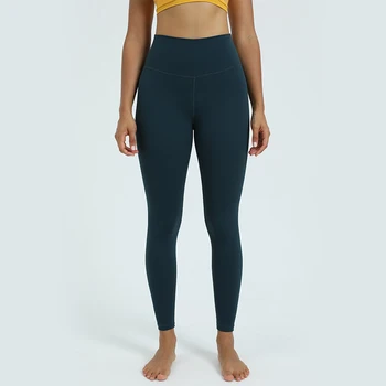 Улични панталони за фитнес LuLu, джогинг, йога, дамски ластични гамаши с висока талия, гамаши за спорт, оформяйки фигура, спортни панталони