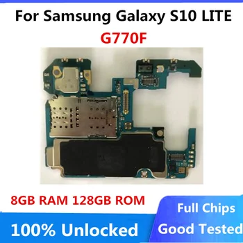 Дънната платка е Европейската Версия на Отключена дънна Платка Логика Board PlateOriginal За Samsung Galaxy S10 LITE G770F 128 GB ROM 8 GB RAM