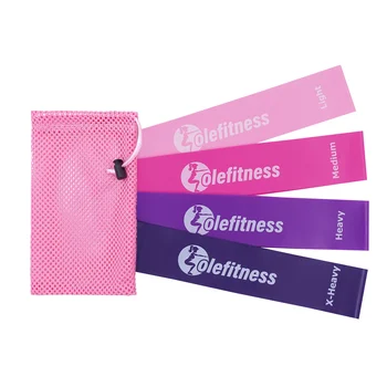 Дъвка с линия на Съпротива Розов комплект еластични ленти За жени, спортно оборудване за фитнес, Тренировки в домашния фитнес, йога, Пилатес
