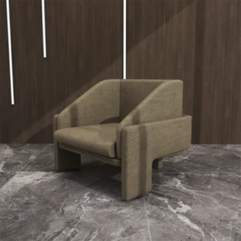 Единична стол Мързел Nordic, Дизайн хол, Луксозно Модно Удобен Стол, хоп, Представител ергономични Мебели за интериора на Fauteuil