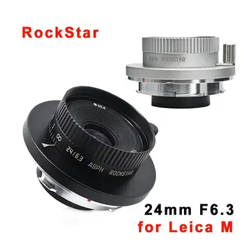 RockStar 24 мм F6.3 ASPH Обектив на камерата MF Полнокадровый Сверхширокоугольный обектив 