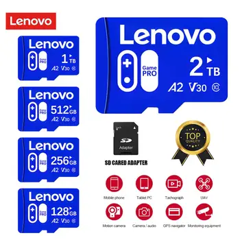 Карта памет Lenovo 1 TB Micro TF SD Card Class 10 SD Card 128 GB SD Флаш карта памет cartao de memoria За steam deck за nintendo 64