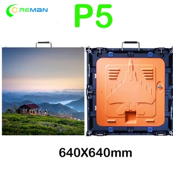 На закрито led шкаф P5 p5 smd led модул gabinet led matrix panel 64X64cm светодиодна видеостена