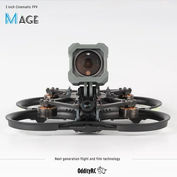OddityRC Mage30 6S FPV-система Cinewhoop Drone 3 См по-Дълъг живот на Батерията runcam Линк Wasp Cob Led лампа с 40A AIO ФК HD/Аналогова Версия