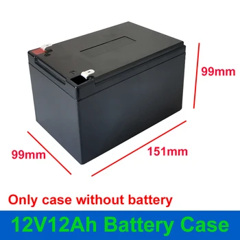 Калъф за батерия 12V 12Ah Подходящ за 32ШТ 18650 клетки 12V12Ah Празна кутия 18650 Притежателя 4P 