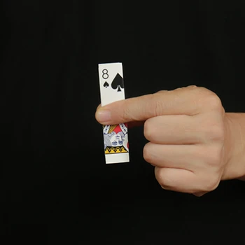 Магически трикове Игрална карта Илюзорен визуален шок от близко разстояние Игрална карта Илюзорен магически подпори