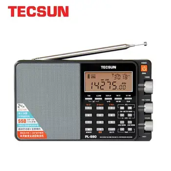 Преносима радиостанция TECSUN PL-880 с пълен набор от честоти LW/SW/MW SSB PLL в режима FM (64-108 Mhz) 87,5-108 Mhz (Германия) Интернет-стерео радио
