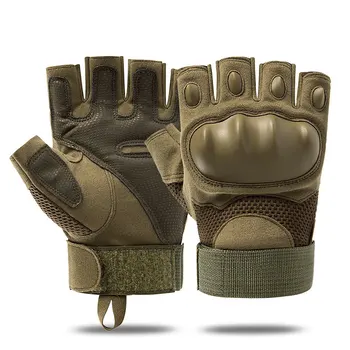 Тактически ръкавици за алпинизъм на открито, износоустойчиви нескользящие ръкавици за фитнес и колоездене