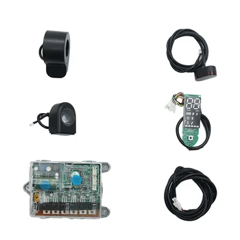 Измерител на арматурното табло + Комплект контролер с дигитален дисплей, комплект векторно контролер синусна вълна за аксесоари за електрически скутер Xiaomi M365