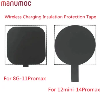 20pcs Задната част на Кутията Безжична Зареждане на Изолация е Защитна лента Стикер За iPhone 8 X XS Max XR 11 12 mini 13 Promax 14 Plus