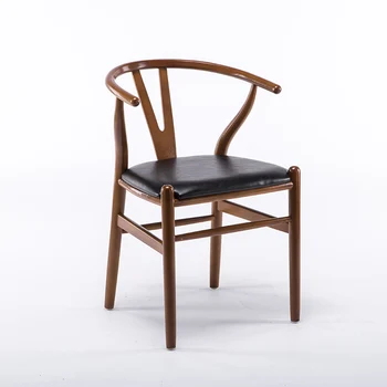 Работни Черни Трапезни Столове За Дневна Сватба Опора За Гърба За Четене И Медитация Дървено Кресло За Отдих Дизайнерски Мебели Sillas