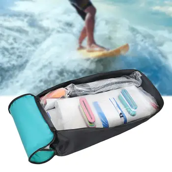 Надуваема чанта за гребла, чанта, раница за гребла, само за сърфиране, застояла дъска, бяла дъска за сърф за открито