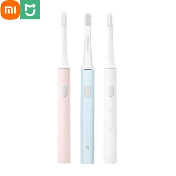 Електрически Четки за Зъби Xiaomi Mijia T100 за възрастни и деца, звукова USB Акумулаторна четка за Зъби, корпус, Водоустойчив Ултразвуковите Четки за Зъби