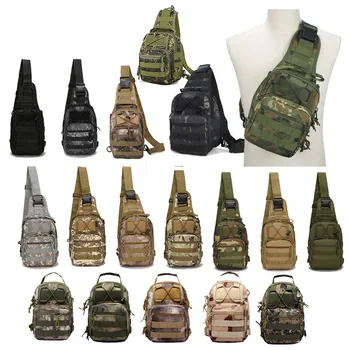 Градинска тактическа чанта-sling/Раница/ Rucksack / Jetpack /Нападателен боен камуфлаж, тактически гърдите пакет Molle