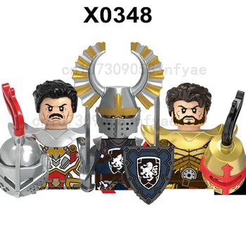 X0348 Medieval II Градивен елемент на Древен Рим, Средновековни Фигурки на Войници Мини Строителна Играчка За Деца X0314 X0315 X0316 X0320