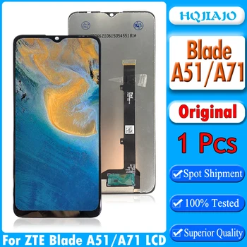 Оригиналът е за ZTE Blade A51 LCD дисплей с сензорен екран възли за ZTE Blade A71 A7030 2021 Подмяна на LCD дисплея