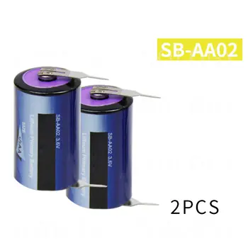 2 бр. Висококачествен корейски литиева батерия Tekcell SB-AA02 3,6 V LS14250 ER14250 1/2 AA с паяльными контакти SBAA02