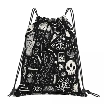 Любопитни факти, черни Гъби, Горски чанти на съвсем малък, чанта за фитнес, раница с 3D принтом, чанта за обувки
