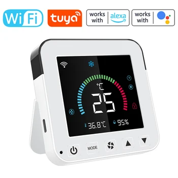 Интелигентна ir контролер на температура и влажност на Hristo WiFi, USB-захранване, термостат, климатик, LCD дисплей с подсветка