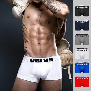 Къси панталони-боксерки, Мъжки Бикини Homme Underpants Боксови шорти, Бельо за Мъже Памучен Мъжки Чифт Секси Комплект Calecon Лот Софтбокс
