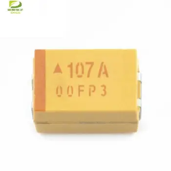 10 бр. D Тип на корпуса 7343 100 uf 10 107 107A SMD 10% точността на Танталовый кондензатор