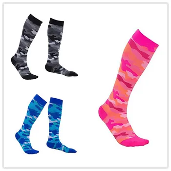 2018 камуфляжные спортни чорапи под налягане, модни цветни висококачествени мъжки и дамски чорапи на едро от 10 двойки/лот