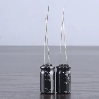 10шт Електролитни кондензатори Panasonic ЕД 4,7 uf 400 в 10x15 мм 105 ℃