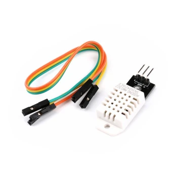 Модул дигитален сензор за температура и влажност на въздуха DHT22 Модул AM2302 + печатна платка с кабел за Arduino