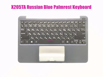 Новата Руска Синя клавиатура с поставка за ръце за Asus X205TA/F205TA/R205TA 90NL0732-R31RU0