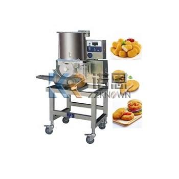Висококачествена автоматична Машина За приготвяне на бургери за готвене Бургер, преса За формоване на пържоли за мясопереработки, машина За приготвяне на Бургери