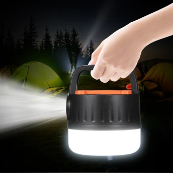 Слънчев led Лампа за Къмпинг, USB Акумулаторна Лампа за Палатка, Окачена Лампа за Риболов на открито, Туризъм, Авариен Ураган