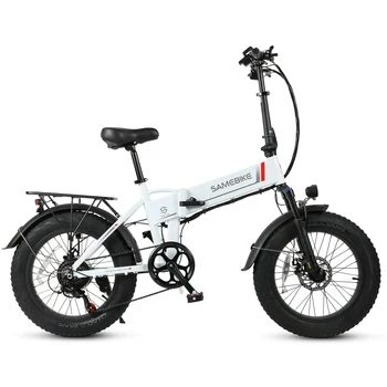 20-Инчов Електрически Сгъваем Велосипед с една литиева батерия 48 500 W, механични дискови спирачки с променлива скорост, електрически Сгъваем Велосипед