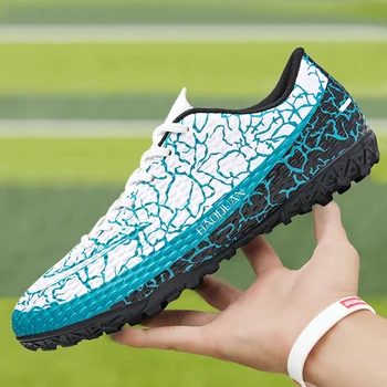Качествени футболни обувки Messi, здрава Лека футболни обувки с ниски берцем, Удобни спортни маратонки за футзала в насипно състояние 32-47 размер