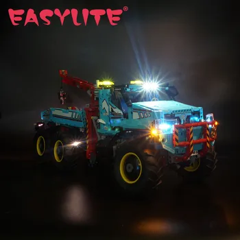 Комплект led лампи EASYLITE за 42070 The Ultimate All Terrain 6X6, камион с дистанционно управление, детски играчки 